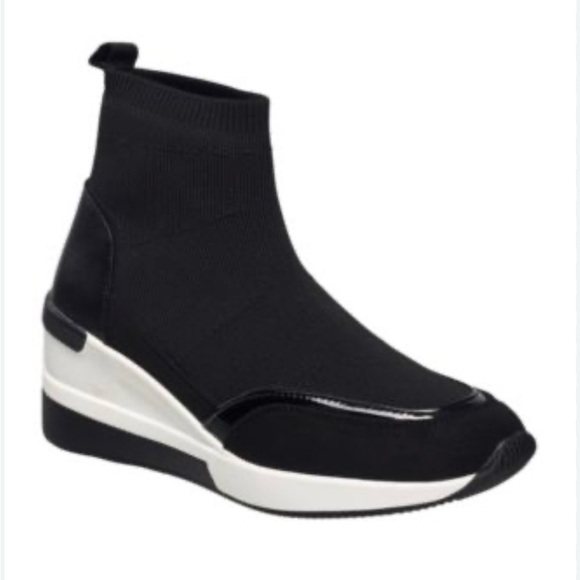 French Connection Shoes - French Connection Women's Starr Slip-on Sock Wedge Sneakers, size 8.5